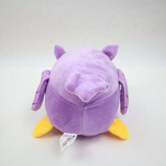 Two 7 Inch Bun Bun Stacking Plushes Purple Barn Owl & Red Bird Cardinal 2017 - Picture 6 of 11